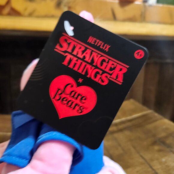 Care Bears × Stranger Things Fun Size Plush 9" Cheer Bear Eleven Limited Edition - Picture 6 of 9